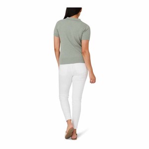 Camiseta personalizada de alta calidad para mujer, camiseta informal de manga corta con estampado de moda con decoración de logotipo, patrón transpirable y sólido - Product Image 2