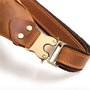 Sac banane en cuir pour hommes et femmes Ceinture de course Sac de ceinture de soutien pour le voyage Sports Randonnée Cyclisme Pêche Course à pied - Product Image 5