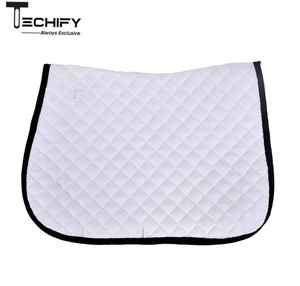 Tapis de selle de cheval de haute qualité Coussin d'équitation équestre doux respirant avec sangles sécurisées Conception durable pour la compétition d'entraînement - Product Image 6