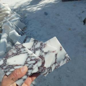 Juego de Posavasos de Mármol Calacatta Viola, Posavasos de Piedra de Lujo Hechos a Mano - Product Image 6