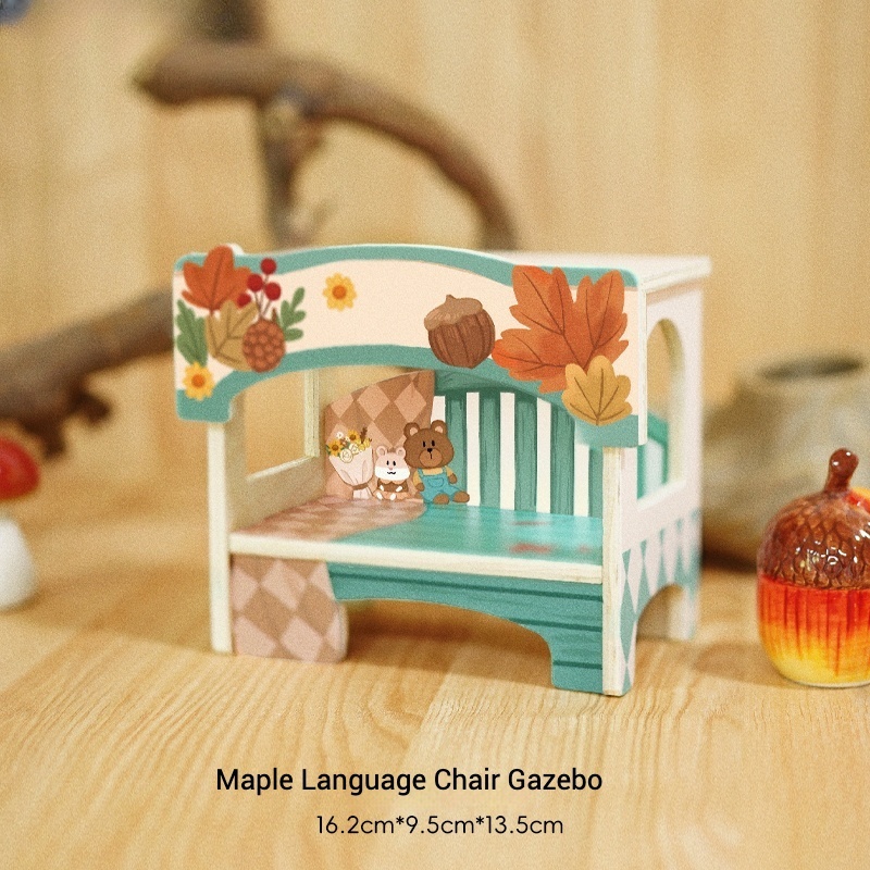 Sillón verde/Maple Whisper Pavilion