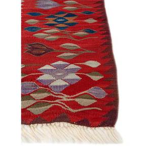 Alfombra Rectangular Grande de Lana y Yute con Diseño Floral Azul Nayaab, Hecha a Mano, 9x12, para Entrada o Pasillo del Hogar - Paem-800 - Product Image 4