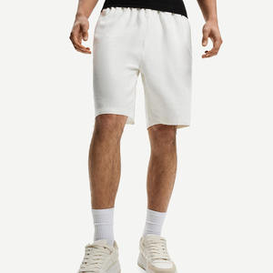 Trajes de verano para hombre, conjunto holgado de rayas verticales, pantalones cortos de manga corta, Conjunto de camiseta de manga corta informal para hombre - Product Image 2