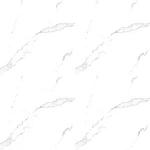 Room Glossy Floor Tiles Building Materials Marble Quality Glazed Polished Porcelain Tile 400x400mm Ceramic White Colour 40x40cm - Product Image 2