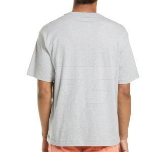 T-shirt de créateur à séchage rapide pour hommes 200 grammes de tissu tricoté décontracté coupe ajustée haut à manches courtes motif imprimé solide pour la course à pied - Product Image 4
