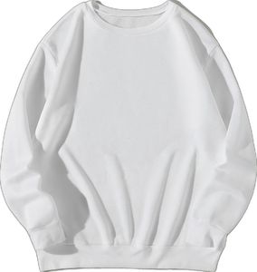 เสื้อกันหนาวไหล่ปล่อยผู้หญิง, ผ้าฝ้ายระบายอากาศน้ำหนักเบาย้อมสีล้วนพร้อมโลโก้ด้านหน้า - Product Image 3