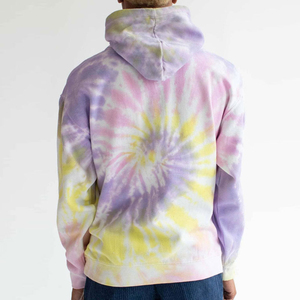 Sudadera con Capucha Ligera de Color Sólido 100% Algodón Tie Dye para Hombre, Sudadera con Capucha Tie Dye Extra Grande para Invierno, Personalizada para Uso en Exteriores - Product Image 5
