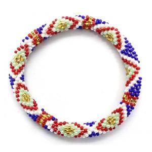 Pulsera de cuentas hecha a mano para mujer, joyería de estilo bohemio, regalo, hermoso diseño de MD Handicraft - Product Image 3