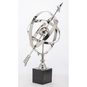 Globe terrestre militaire en métal de haute qualité avec base, objet décoratif, idées de cadeaux d'affaires, vente en gros - Product Image 6