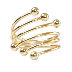 Wholesale Wedding <b>Silver</b> <b>Napkin</b> Rings Elegant Metal <b>Napkin</b> Holders Eco-Friendly Customizable Classic Dining Table Accessories - Product Image 6