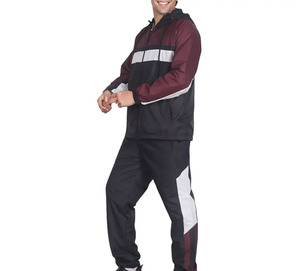 Collection 2026 – Ensemble deux pièces pour homme, coupe-vent zippé en nylon écologique de haute qualité, respirant, grandes tailles, hiver - Product Image 3