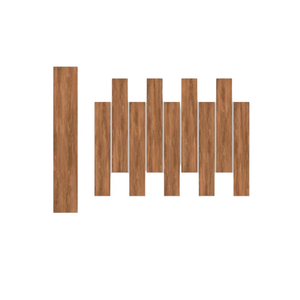 Azulejo de madera de porcelana de lujo barato de calidad superior 200x1200 azulejo de porcelana de piso pulido de cerámica interior - Product Image 1