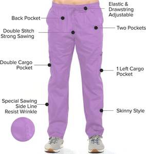 Uniformes de algodón unisex, trajes médicos de enfermería personalizados para hospitales, ropa de médico y enfermera personalizada para correr al por mayor - Product Image 2