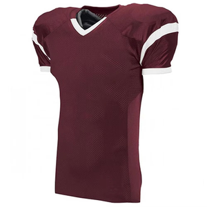 Uniforme de fútbol americano con logotipo personalizado, conjunto de poliéster 100% de alta calidad, camiseta de fútbol americano personalizada transpirable y pantalones cortos - Product Image 2