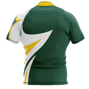 Ensemble de maillots de rugby respirants imprimés de logo personnalisable coupe confortable uniforme sublimé de football américain et d'équipe de rugby - Product Image 6