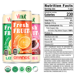 Eau pétillante OEM ODM de jus de raisin 250ml Fabricant de marque privée certifié HALAL BRC Vietnam - Product Image 3