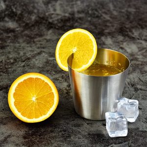 Recipiente de acero inoxidable ecológico ligero seguro para alimentos frituras fritas para bebidas frías hogar restaurante KTV fiestas - Product Image 1