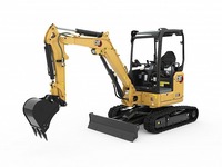 Nouveau pour mini-excavatrice sur chenilles pour moteur 306D/306E/306E2, boîte de vitesses, capacité de la benne de 0,22 m³, garantie 1 an, importé