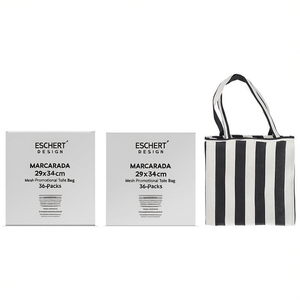 ESCHERT DESIGN 29x34cm <b>Mesh</b> Promotional Tote Bag 36-Packs - Product Image 2