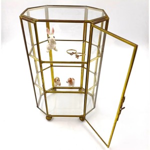 Joyero transparente vertical decorativo estilo armario organizador elegante para anillos pendientes collares y accesorios - Product Image 4