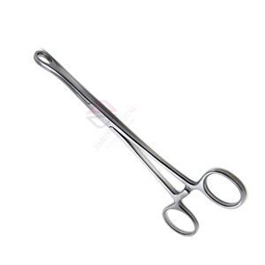 คีมแต่งผ้าทำจากฟองน้ำคุณภาพสูง10.5 "หัวตรง | เครื่องมือผ่าตัดสำหรับการดูแลอย่างแม่นยำ - Product Image 1