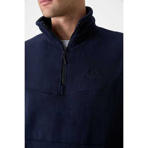 Ensemble de survêtement polaire demi-zip coupe standard Tommylife pour homme 85159 Bleu marine - INDIGO - Product Image 5