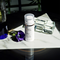 Gel exfoliant pour le visage XIEL avec extrait de raisin de mer, apaisant et éliminant les points noirs, hypoallergénique pour tous les types de peau