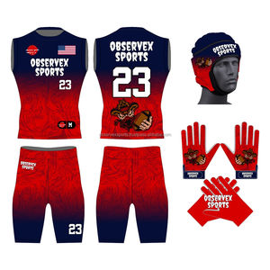 Tenues de football 7v7 personnalisées par sublimation, respirantes, antibactériennes, séchage rapide, haute élasticité, tissu résistant à l'abrasion, durables - Product Image 3