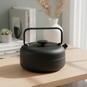 Théière en fonte à double paroi de bonne qualité 3009436-1.2, 1200 ml, style japonais, en acier inoxydable Passoire en maille, finition de luxe pour articles spéciaux - Product Image 5