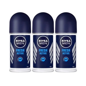 Nuevo Desodorante en Barra Nivea Fresh Active 3x, 0% Aluminio para Hombre (Paquete de 3) - Product Image 2