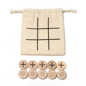 Gioco del Tris in Legno Personalizzato Villaga, Giocattoli Promozionali Personalizzabili - Product Image 2