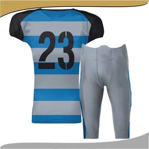 เสื้อเจอร์ซีย์แขนสั้นระบายอากาศชุดอเมริกันฟุตบอลสไตล์ใหม่ออกแบบได้ตามต้องการ - Product Image 2