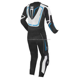 Combinaison de moto en cuir respirant sur mesure pour homme, pour la course et le design de piste automobile, vêtements de course moto et automobile - Product Image 4