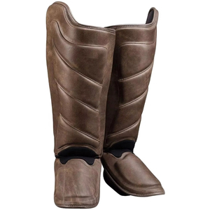 Espinilleras Muay Thai de diseño personalizado de alta calidad con impresión de logotipo personalizado para hombres y mujeres, espinilleras a la venta - Product Image 1