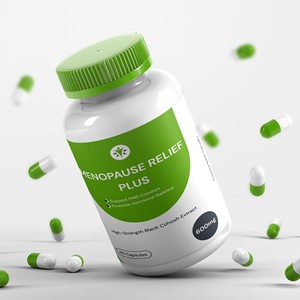 Customized Black Cohosh Extract 10:1 Capsules, Actaea racemosa, <b>Menopause</b> Relief PMS Support, High Strength & Quality - Product Image 6