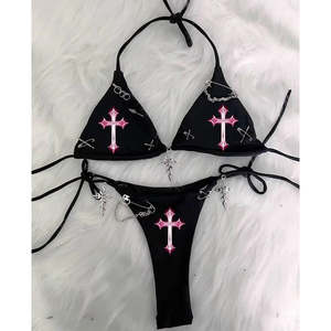 High Quality <b>Women</b> Bulk <b>Bathing</b> Beachwear Swimwear Quick Dry Racing Swimsuits from Pakistan - Product Image 2