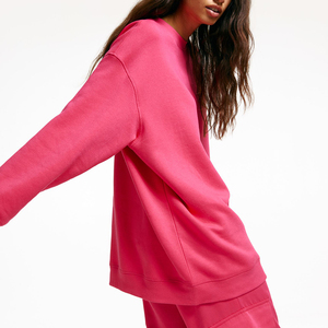 Moda mujer sudadera Casual manga larga pulóver estampado cuello redondo Mujer sudadera personalizada sudaderas Mujer - Product Image 4