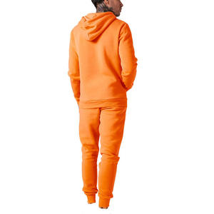 Ensemble survêtement homme en coton biologique 100% de qualité supérieure, écologique, poids moyen, avec logo personnalisé, pantalon de survêtement et sweat-shirt d'hiver - Product Image 2