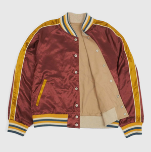 Chaqueta Universitaria de Lona con Logotipo Personalizado para Hombre, Chaqueta Varsity con Letras, Sublimación de Invierno, Universidad, Colegio 2025 - Product Image 2