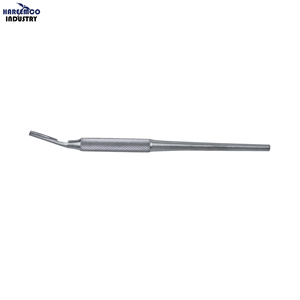 Manche de scalpel rond manuel de marque personnalisée, angulaire 5A 14,5 cm, approuvé CE, classe I - Product Image 1