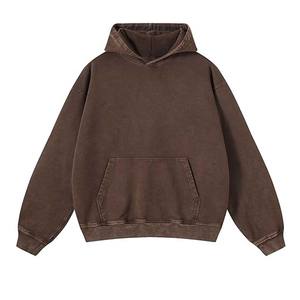 Streetwear Sudadera con capucha de gran tamaño para hombre con cuello Sudaderas con capucha de gran tamaño para hombre - Product Image 2