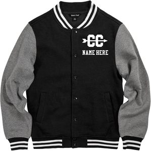 Blousons bombardiers unisexes en polaire sérigraphiée avec logo personnalisé Letterman Design Vêtements d'hiver grande taille avec décoration en fourrure - Product Image 6