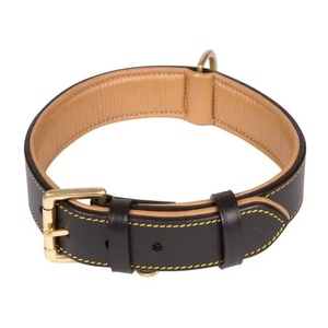 Collar de Perro de Cuero Genuino de Primera Calidad, de Liberación Rápida, Transpirable, con Servicio OEM Personalizado, a Bajo Precio - Product Image 3
