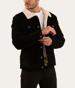 Prix usine vestes en toile respirante pour hommes doublure matelassée et manches côtelées vestes à la mode pour hommes pour la saison d'hiver - Product Image 4