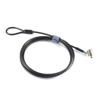 Verrou de sécurité Kensington pour ordinateur portable et de bureau, câble de verrouillage à clé pour bureau, verrou de câble en acier de 2 m pour ordinateur portable, verrou de câble pour PC