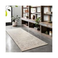 Tapis faits main de haute qualité, modernes, en laine 100% douce, adaptés aux animaux domestiques, antidérapants, antimicrobiens, lavables, pour la décoration de la maison, ensembles de tapis.