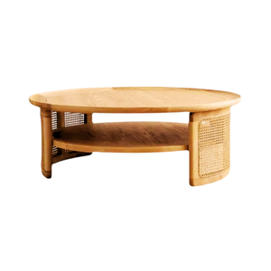 Table en rotin naturel Meubles artisanaux en rotin et osier de haute qualité en rotin avec logo personnalisé Fabriqué au Vietnam Fabricant - Product Image 1