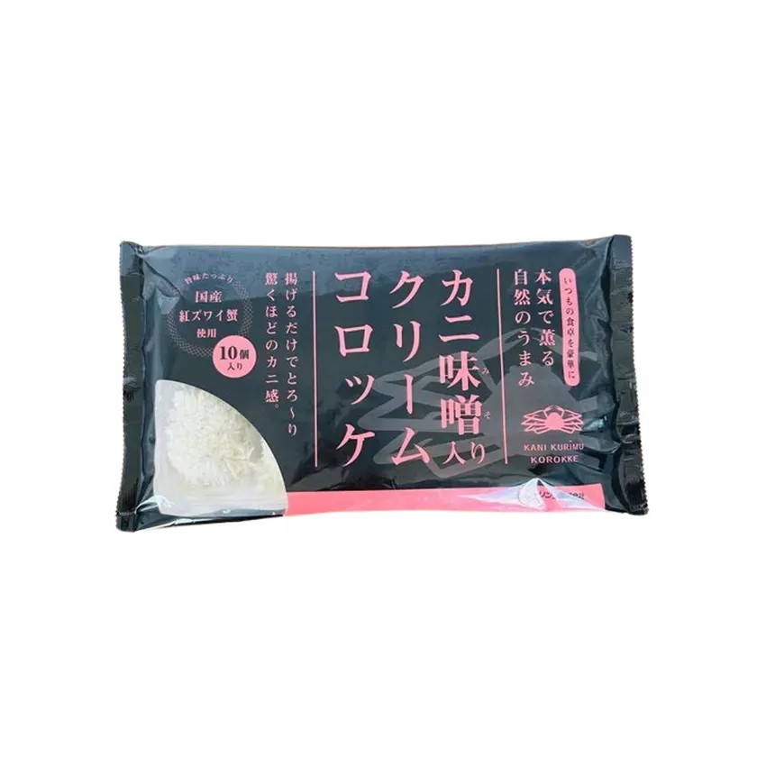 ขนมปัง FZ Kani-Miso ครีมคร็อกเกตปูอาหารทะเลแช่แข็ง
