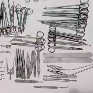 Ensemble d'instruments chirurgicaux de chirurgie plastique manuelle 82 pièces en acier inoxydable de qualité supérieure autoclavable réutilisable vente en gros - Product Image 3