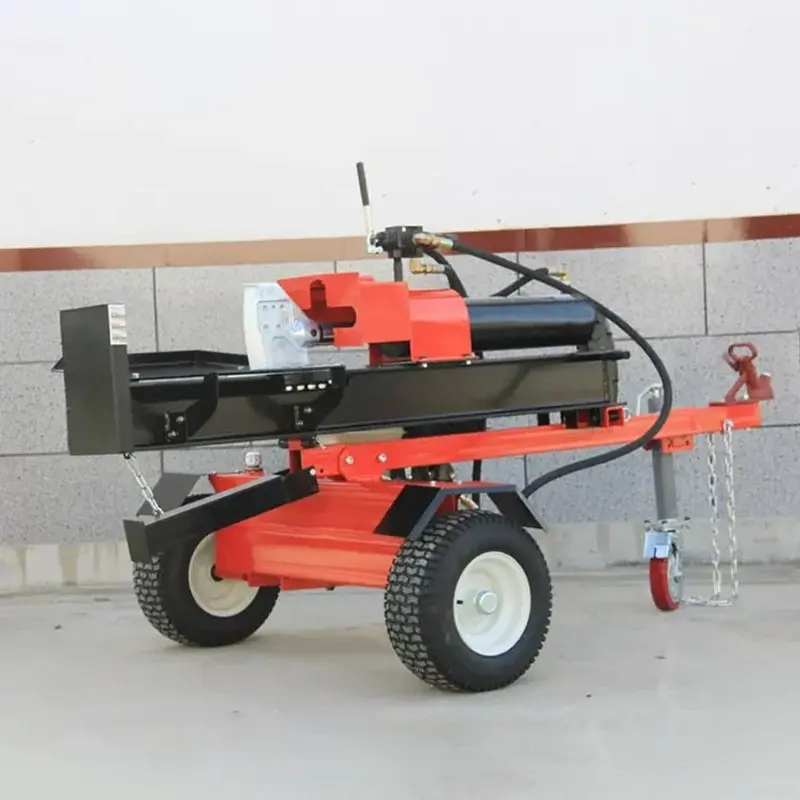 Forestry Machinery electronic wood splitter 15ton splitter wood for farms 37t wood splitter lift